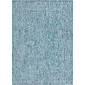 Courtyard CY8680 UV & Stain Resistant Non-Shedding Power Loomed Indoor/Outdoor Rugs - Safavieh - 1 of 4