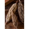 Spools of Paper Rope, 12"H Decorative Display Accents, Natural Brown Finish, Set of Three by Kalalou - 4 of 4