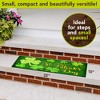 Briarwood Lane St. Patricks Day Lucky Shamrocks Mini Mat 22x10 Indoor Outdoor For St. Patricks Day Doormat - 2 of 3