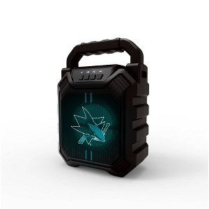 NHL San Jose Sharks Large LED Bluetooth Speaker - 1 of 3