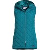 Lands' End Women's FeatherFree Insulated Hooded Vest - 3 of 4
