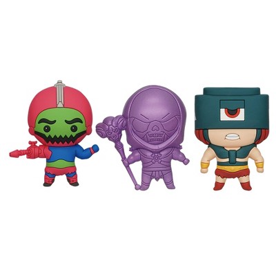 Monogram International Inc. MOTU 3D Foam Figural Bag Clip Set | Trap-Jaw, Skeletor, Tri-Klops