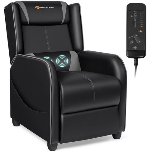 Homall Massage Recliner Chair, Recliner Sofa PU Leather for Adults,  Recliners Home Theater Seating with Lumbar Support, Reclining Sofa Chair  for