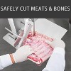 Commercial Electric Meat Bandsaw, MAX Cutting Thickness 9.5", 950W Bone Cutter with Sausage Stuffer, Butcher Saw Cutter for Frozen Meat, Rib - 4 of 4