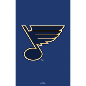 Evergreen NHL St Louis Blues Applique House Flag 28 x 44 Inches Outdoor Decor for Homes and Gardens - 1 of 4