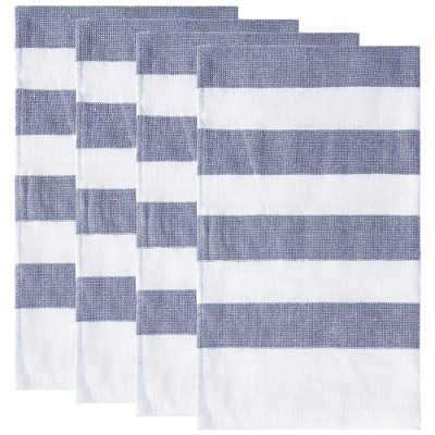 Unique Bargains Cotton Absorbent Decorative Kitchen Towels Sets 17" x 27"