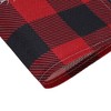 Unique Bargains Christmas Place Mats Linen Red Black White 13" x 17.7" 2Pcs - 4 of 4