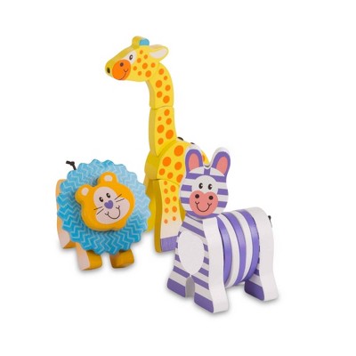 melissa and doug giraffe grasping toy