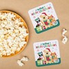 Big Dot of Happiness 25 Ct Christmas Pets Drink Coasters, 4-Inch Disposable Square Paper Coasters, Cats Dogs Holiday Decor Funny Christmas Table Decor - 3 of 4