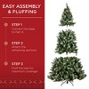 Best Choice Products Pre-Lit Pre-Decorated Holiday Christmas Tree w/ Flocked Tips, Lights, Base - 4 of 4