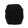 KPop Demon Hunters Saja Boys Black Cuff Knit Beanie - 4 of 4