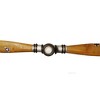 Wooden Airplane Propeller 10" H – Brass Accents – Vintage WWI Style By Old Modern Handicrafts - 4 of 4