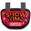 Battle Sports  Adult Backplate  "Showtime" - Red - 2 of 2