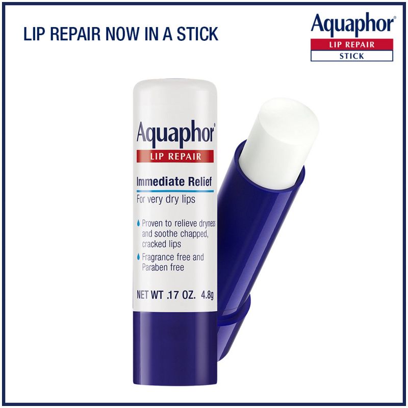 Aquaphor Lip Repair Stick for Dry Chapped Lips - 0.17oz, 6 of 17