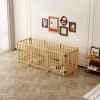 Gulches 31in H x 144in W x 1in D FlexGate8 Natural Wood 1 Pack Dog Livestock Supplies Product type - 3 of 4