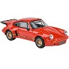 Porsche 911 Carrera RSR 3.0 Guards Red with Gold Stripes and Wheels 1/64 Diecast Model Car by Paragon - 4 of 4