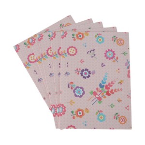 Unique Bargains Gift Wrap Paper White Kraft 27.56" x 19.69" 5Pcs - 1 of 4