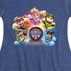 Girls' - Paw Patrol - Mighty Movie Character Group Fit & Flair Cap Sleeve Dress - 2 of 4