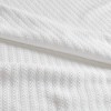100% Ring Spun Cotton Solid Bed Blanket, Liquid Texture Lightweight Breathable Blanket for Year Round Use - 3 of 4