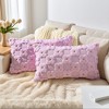REGALWOVEN Daisy Decorative Cute Floral Embroidery Flower Pattern Cushion Covers Pack of 2 - 2 of 4