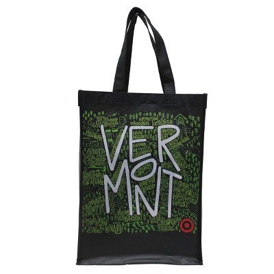 target black tote bag