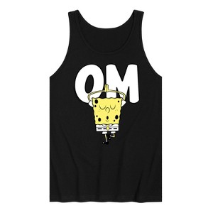 Men's - SpongeBob SquarePants - Yoga Pants Graphic Tank Top - 1 of 4