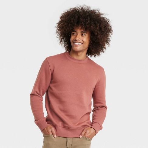 Men's Regular Fit Crewneck Pullover Sweatshirt - Goodfellow & Co