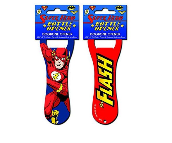 Adventure Trading Inc DC Comics The Flash Pop Art Dogbone Bottle Opener