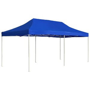 vidaXL Professional Folding Party Tent Aluminum 19.7'x9.8' Blue - 1 of 4