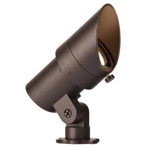 WAC Landscape 4"H Bronzed Brass 3000K LED Accent Spot Light - 1 of 1