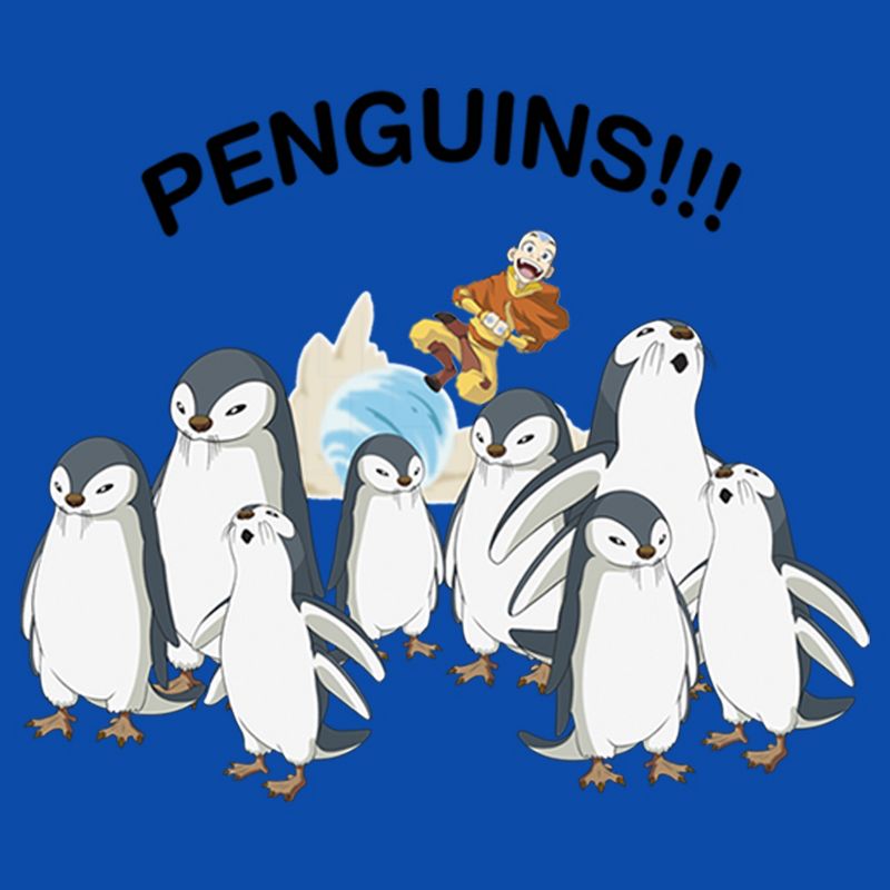 Boy's Avatar: The Last Airbender Aang and Penguins T-Shirt, 2 of 6