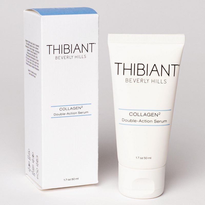 Thibiant Beverly Hills Collagen2 Double-Action Collagen Serum, Anti Aging Face Serum with Collagen and Plumping Hyaluronic Acid 1.7oz, 2 of 5