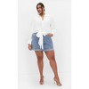 Women's Plus Size Rosabella Shirt - ivory | CITY CHIC - 4 of 4