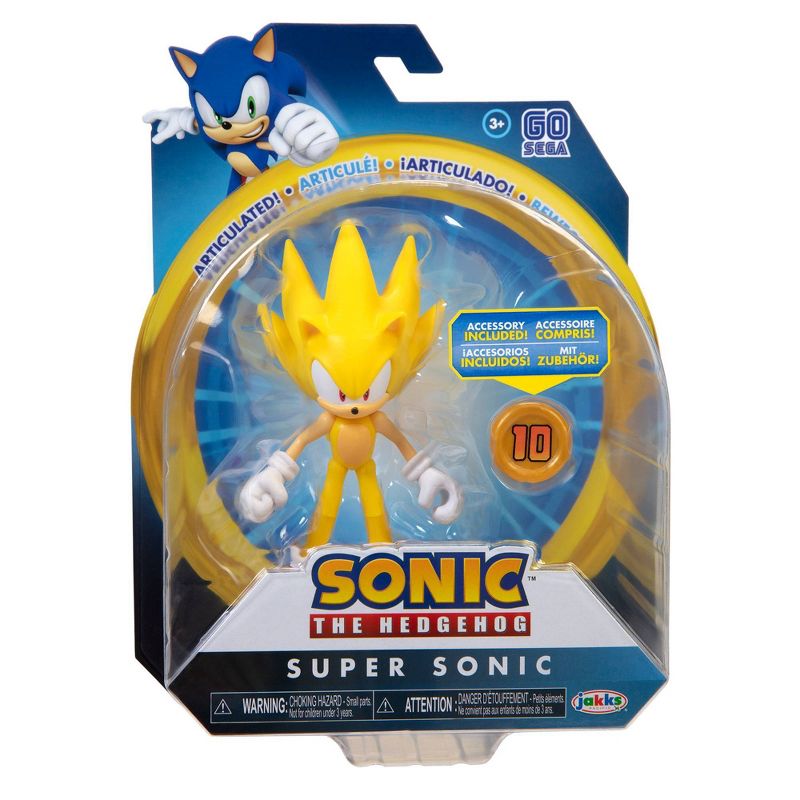 Modern Super Sonic the Hedgehog with Super Ring, 3 of 13