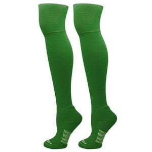 MK Socks Extreme Over the Knee Baseball, Football Socks - Kelly Green - 1 of 2