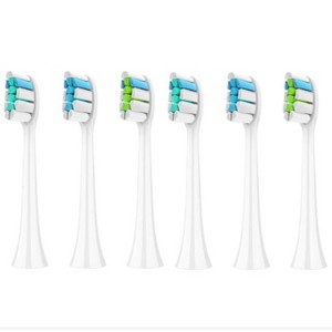 6 pack Replacement Toothbrush Heads Compatible with Philips Sonicare - 1 of 4