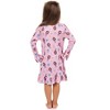Gabby's Dollhouse Pajama Toddler Girl's Long Sleeve Ruffle Nightgown - 2 of 4