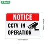 Unique Bargains Aluminum Reflective Weather-Proof UV-Protection Warning Sign - 3 of 4