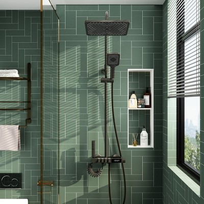 FUFU&GAGA Complete Bathroom Shower System:LED Display,Multi - Function with Multiple Spray Modes