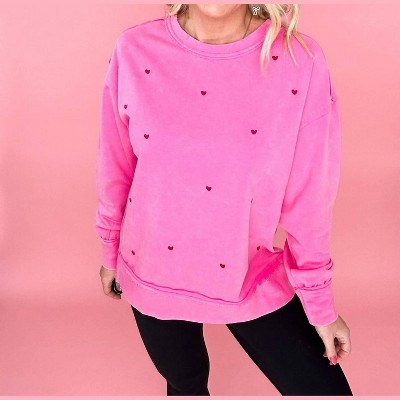Women's Heartfelt Hues Pullover Sweater - White Birch