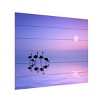 Trademark Fine Art Bess Hamiti Morning Flamingo Wood Slat Art - 2 of 4