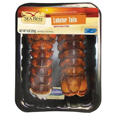 Sea Best Lobster Tail with Butter Twin Pack - Frozen - 9oz