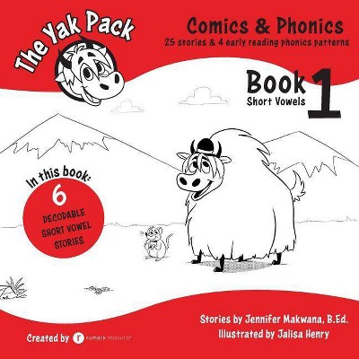 The Yak Pack - (Yak Pack: Comics & Phonics) by  Jennifer Makwana (Paperback)