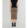 Women's Leopard Print Midi Skirt - current air - 2 of 4