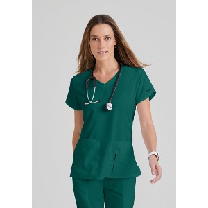 Grey's Anatomy by Barco Classic Women's Cora 4-Pocket Scrub Top - 1 of 4