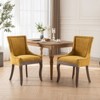 FONTOI 2 PCS Thickened Dining Chair with Nailhead Trim - 4 of 4