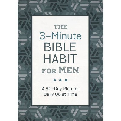 The 3-Minute Bible Habit for Men - (Paperback)