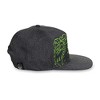 Pokemon Center Venusaur Charcoal Flat-Bill Hat (One Size-Adult) - 4 of 4