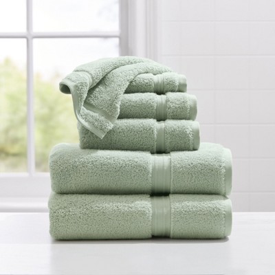 Brylanehome Amore 6 Piece Bath Towel Set Seafoam Target