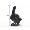 Large Size Electric Power Lift Recliner Chair Sofa For Elderly Living Room, 5 Vibration Modes, Reclining Chair - 4 of 4